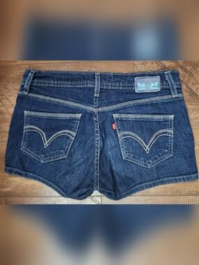 Levi's Shortie Short Jean Shorts, Size 5/27, 31" Waist